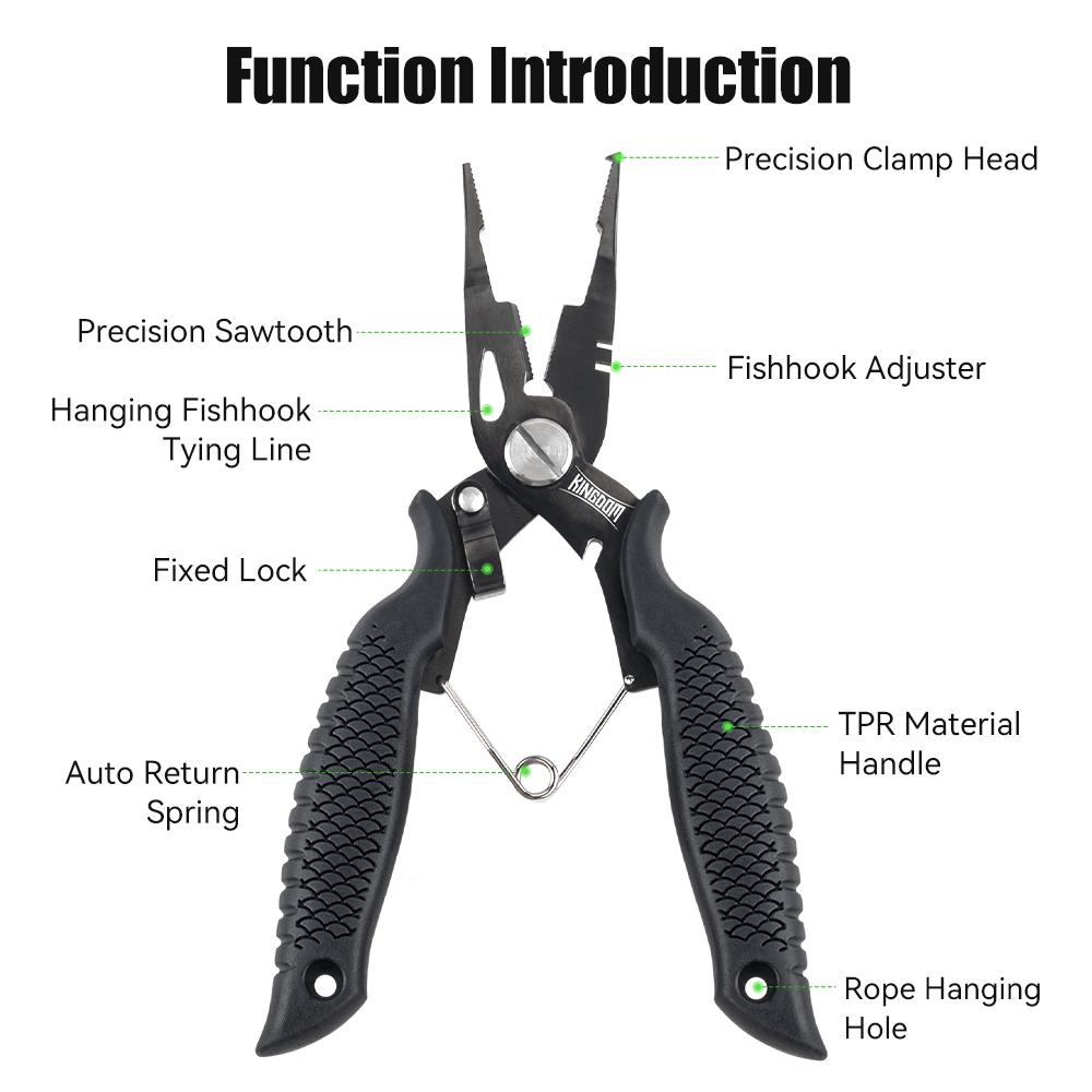 Kingdom Fishing Pliers Multifu - Fishing Lure Making Kit 评论和价格