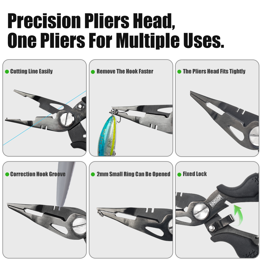 Kingdom Fishing Pliers Multifu - Fishing Lure Making Kit 评论和价格