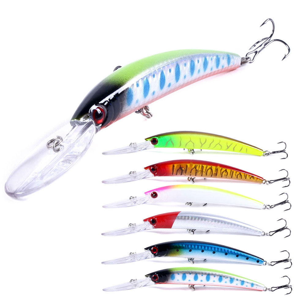 1PCS 15cm 15g  Deep Diving Jer - Fishing Lure Swimbait 评论和价格