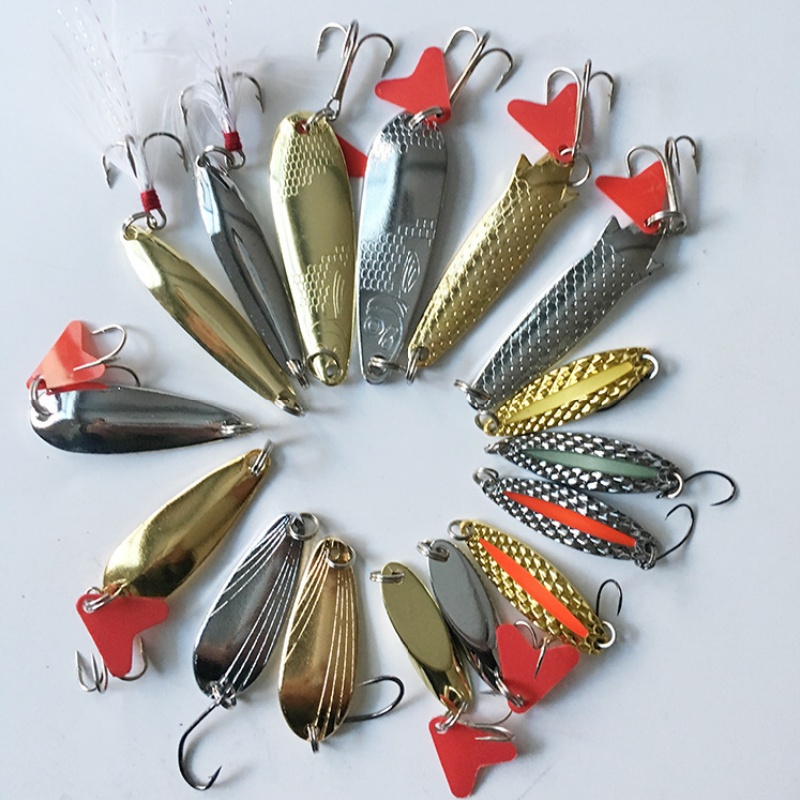 Fishing Lure Kit 16 Pcs Sets T - Fishing Lure Swimbait 评论和价格